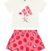 adidas Комплект тишърт и панталонки Disney Mickey Mouse JF3626 Цветен Regular Fit за Момичета цена