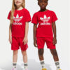adidas Комплект тишърт и панталонки adicolor JC9156 Червен Regular Fit за Бебета цена