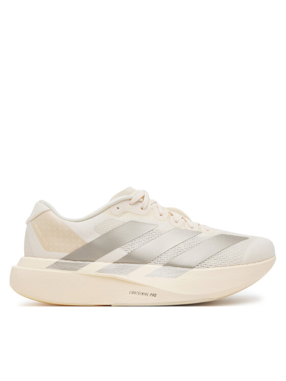 adidas Маратонки за бягане Adizero Evo Sl JR5841 Бежов за Жени цена
