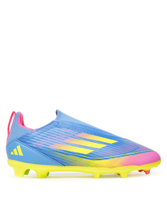 adidas Обувки за футбол F50 League Laceless Firm/Multi-Ground IE3742 Тъмносин за Бебета цена