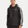 adidas Преходно яке Essentials 3-Stripes Hybrid IN7195 Черен Regular Fit за Мъже цена