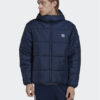 adidas Преходно яке HM2462 Тъмносин Relaxed Fit за Мъже цена