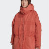 adidas Преходно яке Parka HK5248 Оранжев Loose Fit за Жени цена