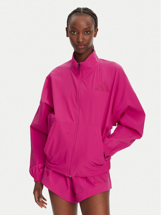 adidas Преходно яке Z.N.E. Woven JP4191 Розов Loose Fit за Жени цена