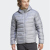 adidas Пухено яке Terrex Multi Light Down IP6042 Сив Slim Fit за Мъже цена