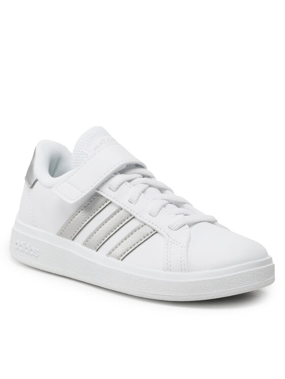 adidas Сникърси Grand Court 2.0 El K GW6516 Бял за Бебета цена