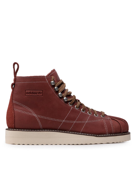 adidas Сникърси Superstar Boot FZ2642 Бордо за Унисекс цена