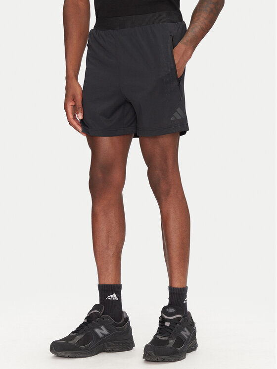 adidas Спортни шорти Airchill JI8193 Черен Slim Fit за Мъже цена
