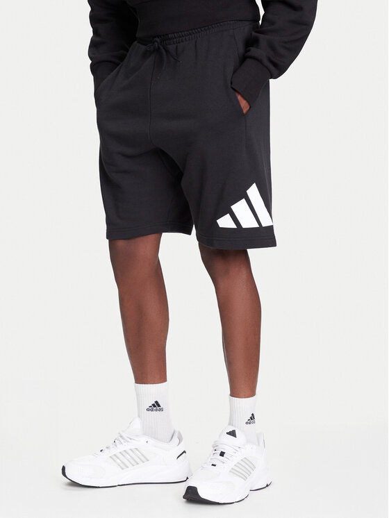 adidas Спортни шорти Essentials Big Logo JE8956 Черен Regular Fit за Мъже цена