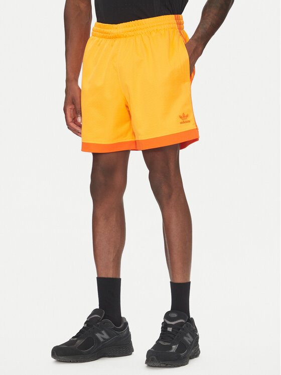 adidas Спортни шорти Mock Eyelet JP1103 Жълт Regular Fit за Мъже цена