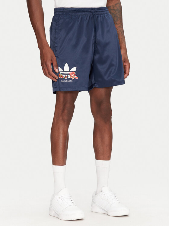 adidas Спортни шорти Q2 Made By Nelson Sprinter JD0719 Тъмносин Regular Fit за Мъже цена