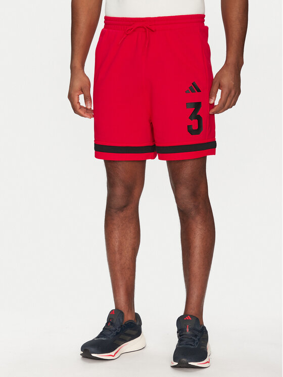 adidas Спортни шорти Seasonal Essentials Sport JD8089 Червен Regular Fit за Мъже цена