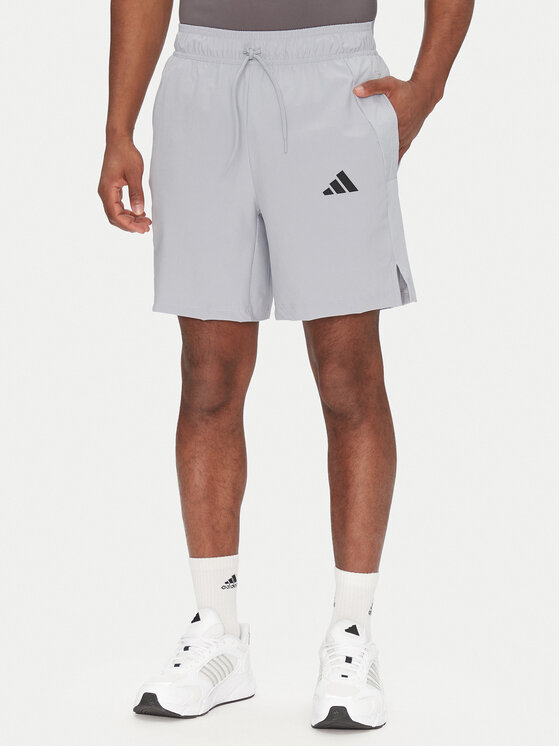 adidas Спортни шорти Tech JM4178 Сив Regular Fit за Мъже цена