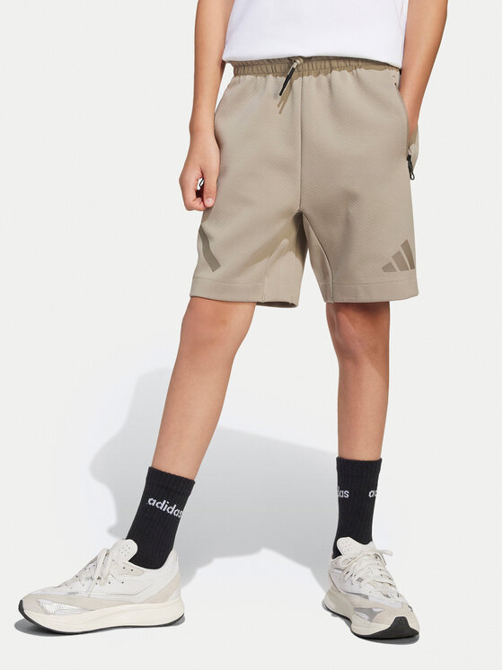 adidas Спортни шорти Z.N.E. JD0009 Бежов Loose Fit за Бебета цена
