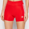 adidas Спортни шорти adicolor Classics Traceble HC1958 Червен Slim Fit за Жени цена