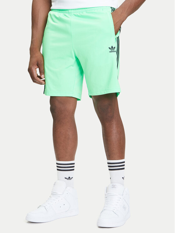 adidas Спортни шорти adicolor Firebird JY1340 Зелен Regular Fit за Мъже цена