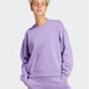 adidas Суитшърт ALL SZN Fleece Sweatshirt IC6450 Виолетов Loose Fit за Жени цена