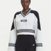 adidas Суитшърт Blocking JX7597 Бял Loose Fit за Жени цена