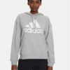 adidas Суитшърт Essentials Big Logo IC9865 Сив Loose Fit за Жени цена