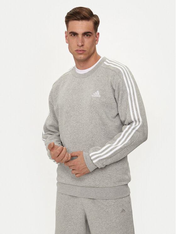 adidas Суитшърт Essentials IJ6470 Сив Regular Fit за Мъже цена
