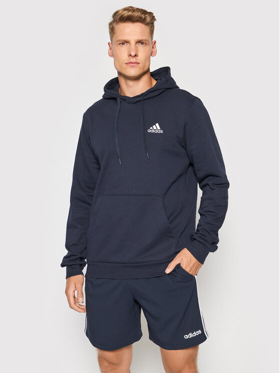 adidas Суитшърт FeelCozy Hoodie H12216 Тъмносин Regular Fit за Мъже цена