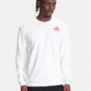 adidas Суитшърт Food Noodle Graphic JW4347 Бял Regular Fit за Мъже цена
