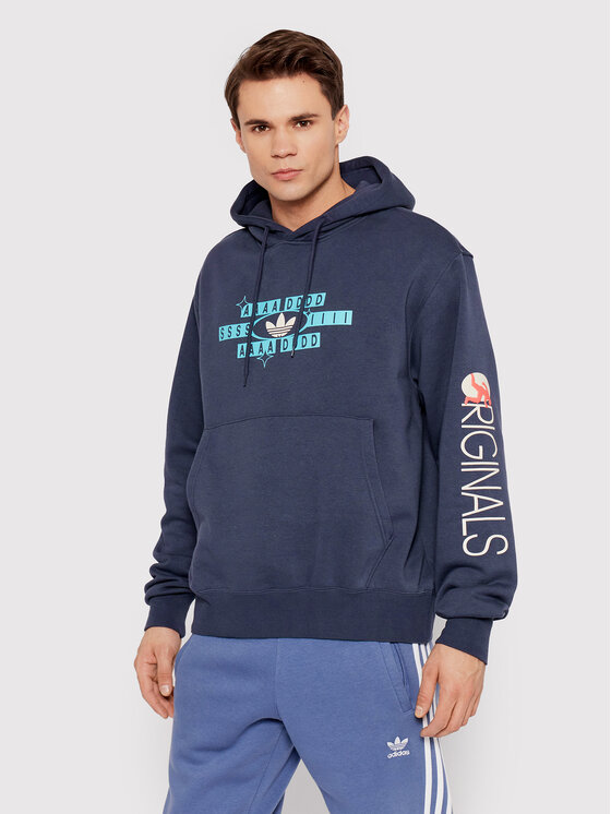 adidas Суитшърт Forever Sport HC2122 Тъмносин Regular Fit за Мъже цена