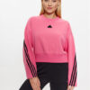 adidas Суитшърт Future Icons 3-Stripes Sweatshirt IL3054 Розов Loose Fit за Жени цена