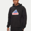 adidas Суитшърт Future Icons Badge of Sport IS3233 Черен Relaxed Fit цвят на ниска цена