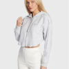 adidas Суитшърт Loungewear HL9140 Сив Relaxed Fit за Жени цена