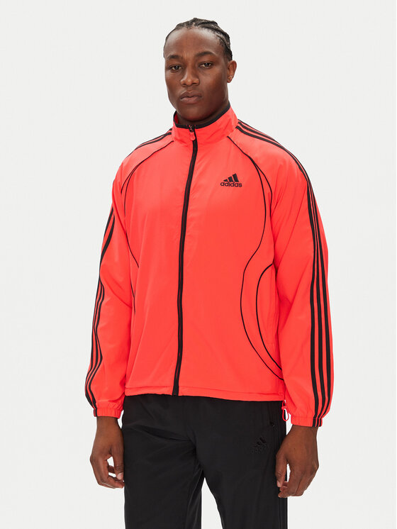 adidas Суитшърт Teamgeist adicolor JW5867 Червен Loose Fit за Мъже цена