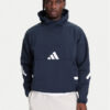 adidas Суитшърт Z.N.E. JW4729 Тъмносин Loose Fit за Мъже цена