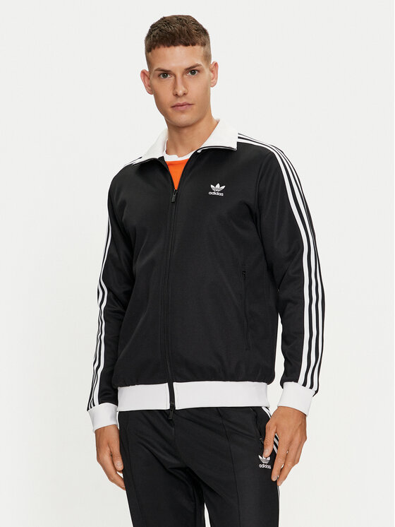 adidas Суитшърт adicolor Classics Beckenbauer II5763 Черен Slim Fit за Мъже цена