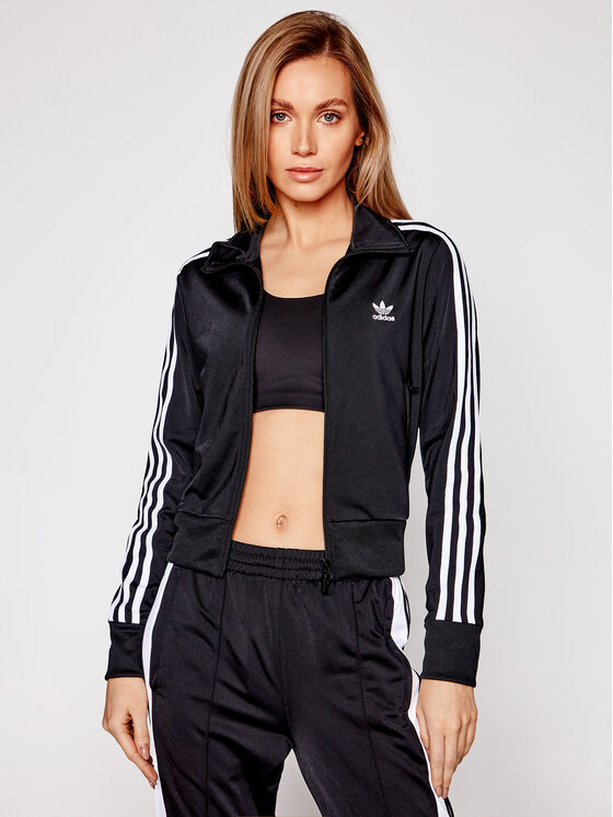 adidas Суитшърт adicolor Classics Firebird GN2817 Черен Regular Fit за Жени цена