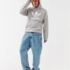 adidas Суитшърт adicolor Classics Trefoil Hoodie IA4884 Сив Regular Fit за Мъже цена