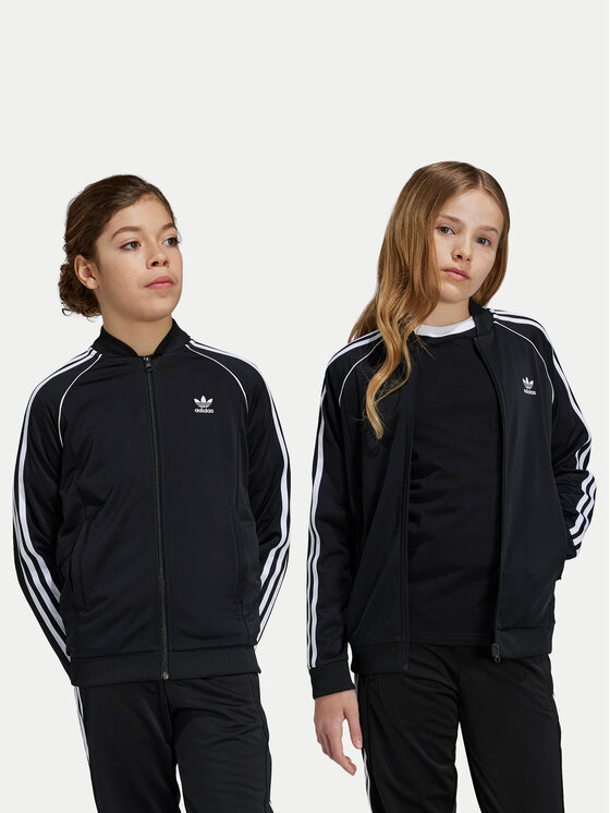 adidas Суитшърт adicolor IX7628 Черен Regular Fit за Бебета цена