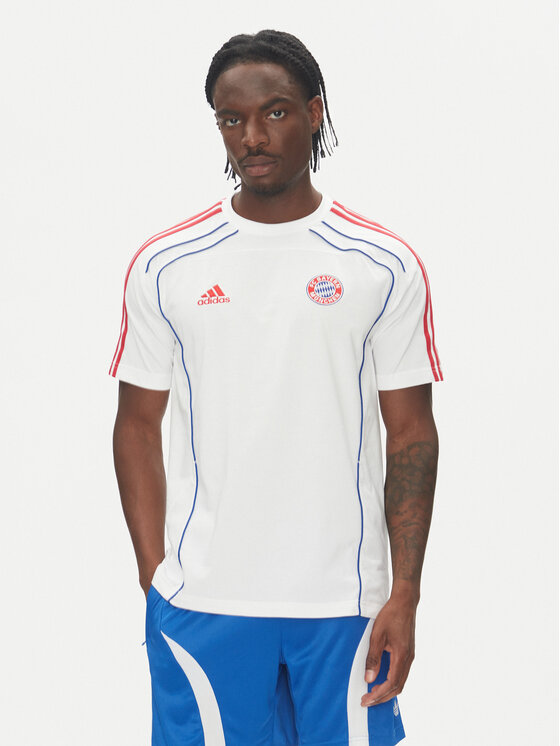adidas Тениска от техническо трико FC Bayern UBP JF0587 Бял Regular Fit за Мъже цена