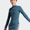 adidas Тениска от техническо трико IU3073 Електриков Slim Fit за Жени цена