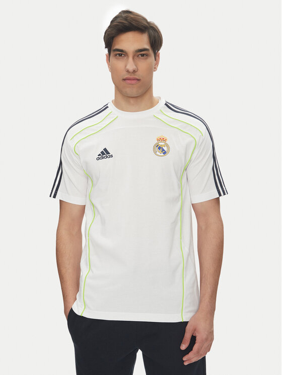adidas Тениска от техническо трико Real Madrid UBP JF2591 Бял Regular Fit за Мъже цена