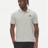 adidas Тениска с яка и копчета Essentials Small Logo JE9022 Сив Regular Fit за Мъже цена