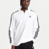 adidas Тениска с яка и копчета adicolor Rugby IZ2459 Бял Regular Fit за Мъже цена