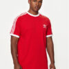 adidas Тишърт Adicolor Classics 3-Stripes T-Shirt IA4852 Червен Regular Fit за Мъже цена