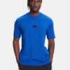 adidas Тишърт Essentials Small Logo JF1094 Син Regular Fit цвят на ниска цена