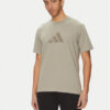 adidas Тишърт Future Icons 3 Bar Logo JD4915 Бежов Regular Fit за Мъже цена