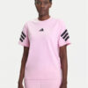 adidas Тишърт Future Icons 3-Stripes JE0240 Розов Regular Fit за Жени цена