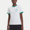 adidas Тишърт Retro Tennis JY0276 Бял Regular Fit за Жени цена