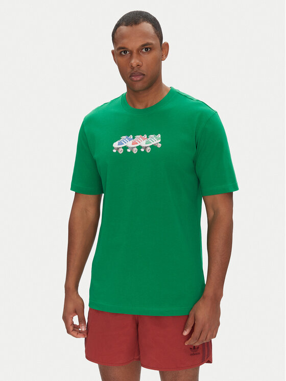 adidas Тишърт Roller JP4493 Зелен Regular Fit за Мъже цена