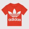 adidas Тишърт Trefoil HE2189 Червен Regular Fit за Момчета цена