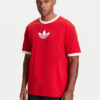 adidas Тишърт adicolor 2000s Cali JX1514 Червен Loose Fit за Мъже цена
