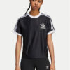 adidas Тишърт adicolor 3-Stripes IX5505 Черен Loose Fit за Жени цена